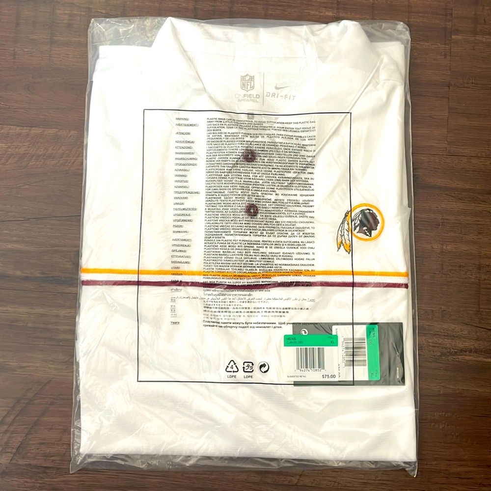 Brand new Redskins logo Polo